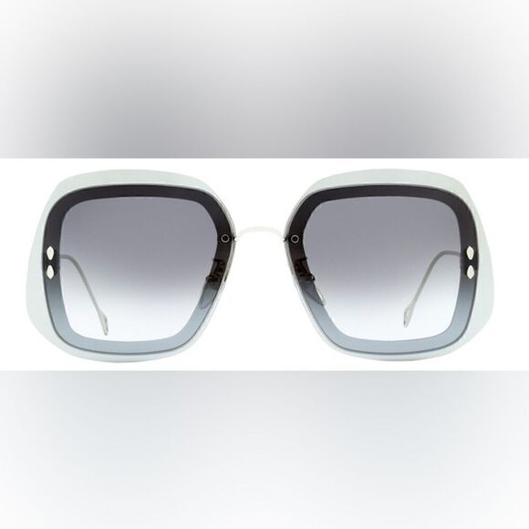 Isabel Marant Adelyo Sunglasses IM0047S 427GB Silver/Mirror 58mm main image 7